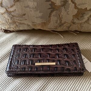 Brahmin Ady Chocolate Alden Road Wallet